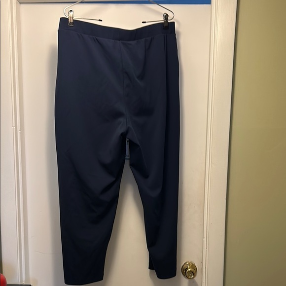 LOFT Blue Relaxed Fit Full Length Pants - Picture 3 of 3